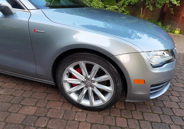 Audi A7 cena 77000 przebieg: 155500, rok produkcji 2013 z Częstochowa małe 529